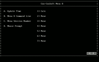 Thumbnail of Menu 8, a text-mode menu program for DOS.
